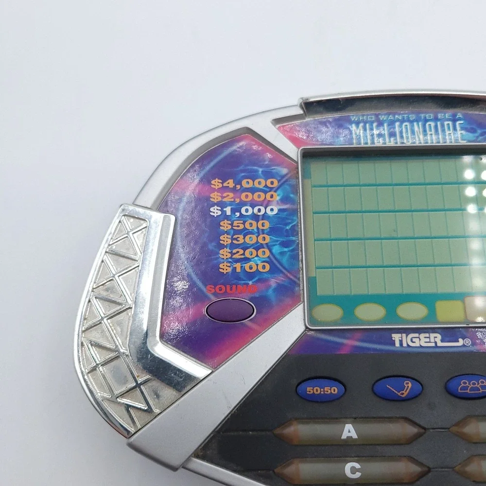 Who Wants To Be A Millionaire Electronic Game Hand Held Game Includes Cartridge